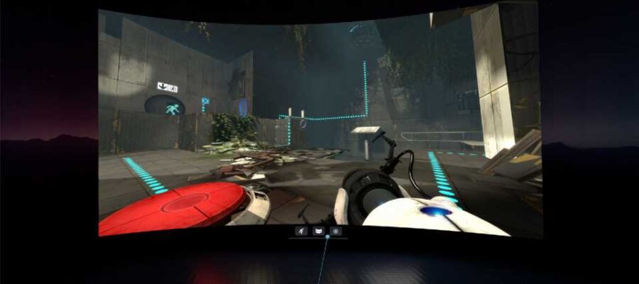 SteamVR Gets New 'Theater Screen' for Playing Flatscreen Games in VR | Road to VR